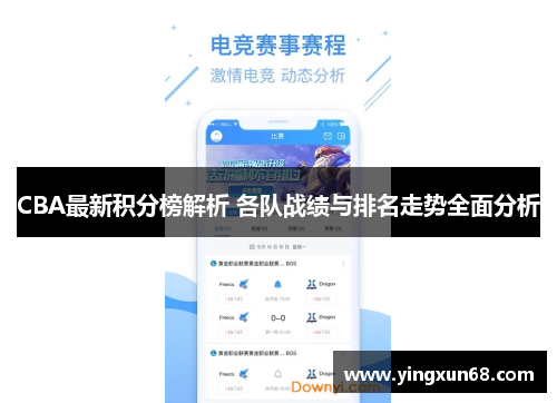 CBA最新积分榜解析 各队战绩与排名走势全面分析